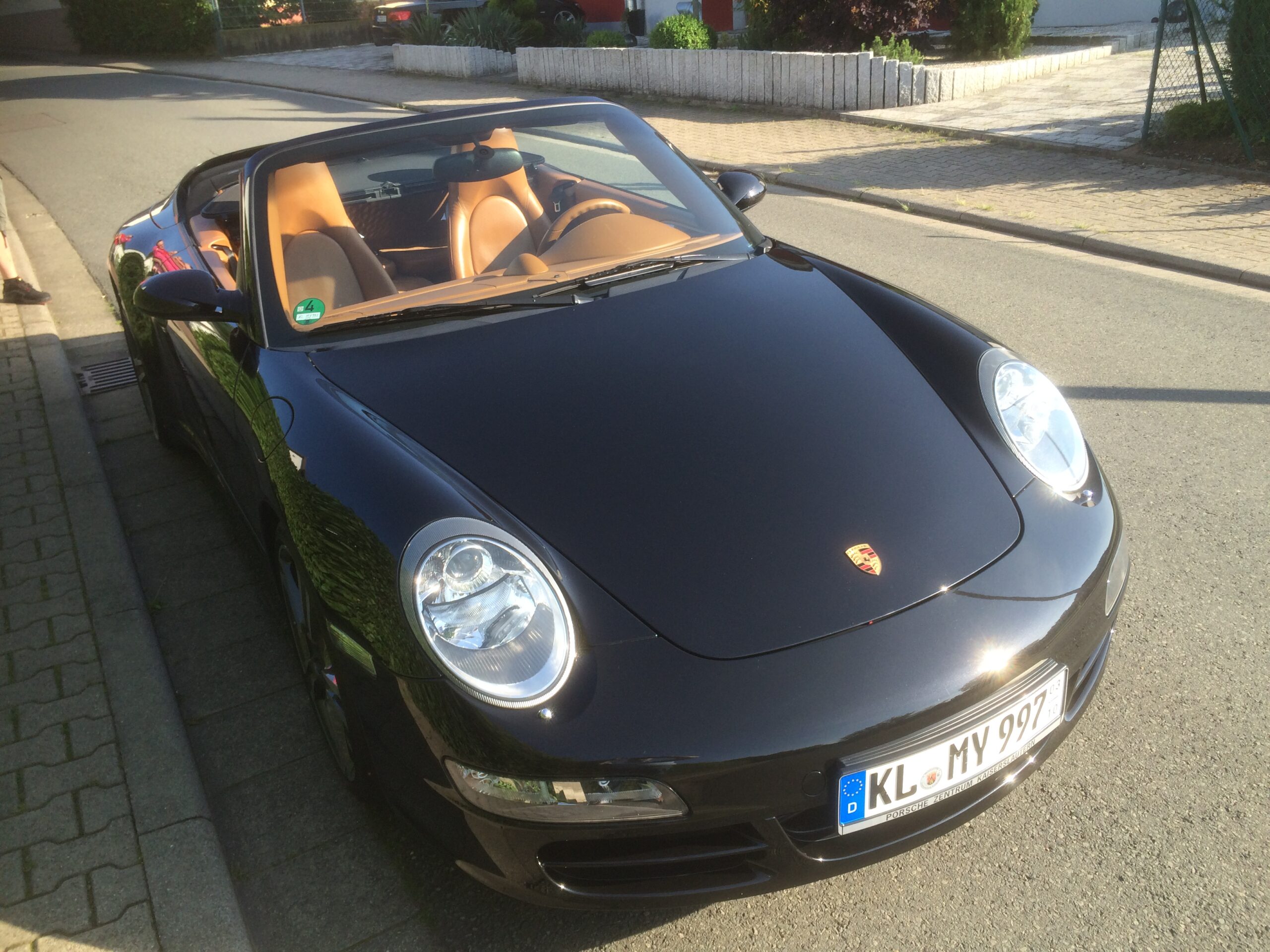Mario Matheis Porsche Cabrio Werbegemeinschaft Kaiser in Lautern 2025 - Scherer Gruppe